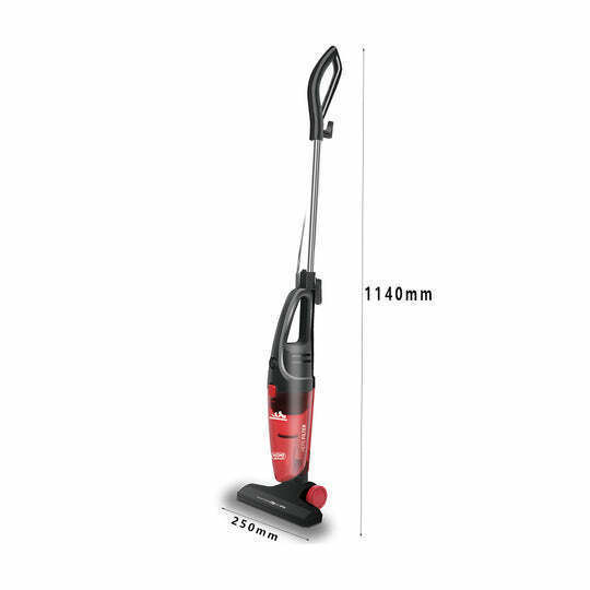 Hoomei HM-2116 Ηλεκτρική Σκούπα 2 σε 1 Stick & Χειρός 600W Κόκκινη