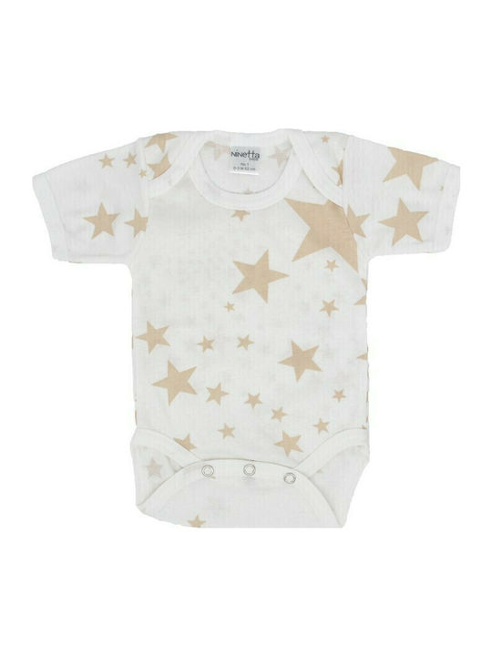 Ninetta Baby-Strampler Beiges Ninetta Baby-Strampler Beiges