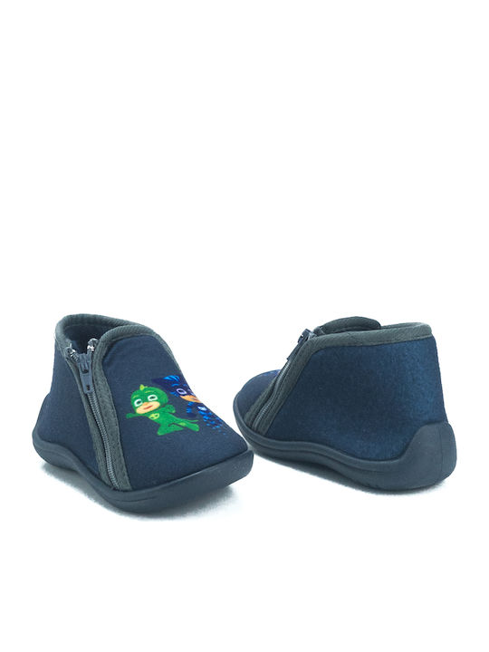 Kids Slippers Boots Blue