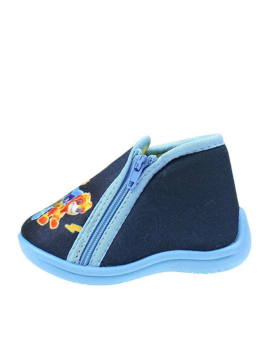 Blue Boots Kids Slippers