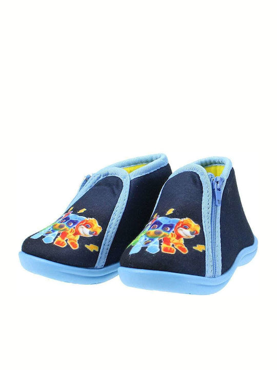 Blue Boots Kids Slippers