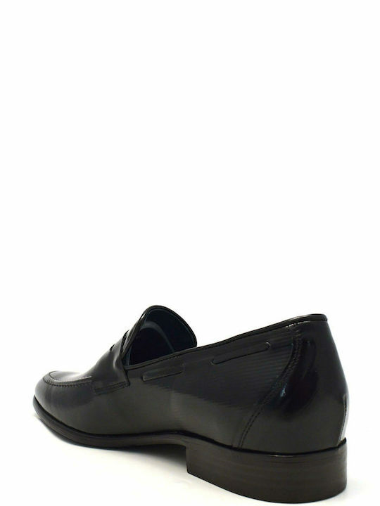Δερμάτινα Ανδρικά Loafers Smooth Black