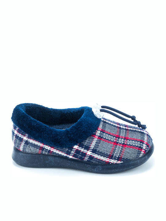 Kinderhausschuhe Blau