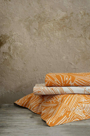 Nima Set Single 3buc 170x270cm Arbust Deep Orange
