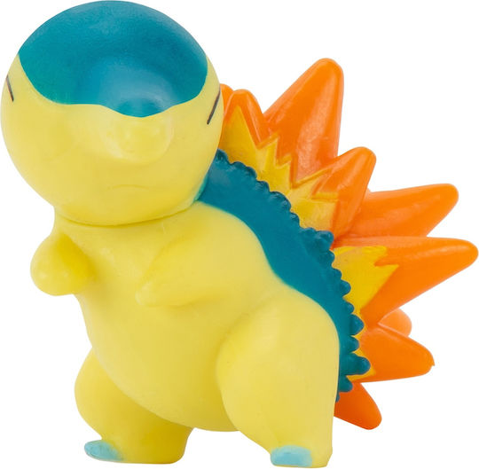 Jazwares Miniatur-Spaßspielzeug Helden Larvitar & Cyndaquil Pokemon Für 4+ Jahre 4cm Mehrfach