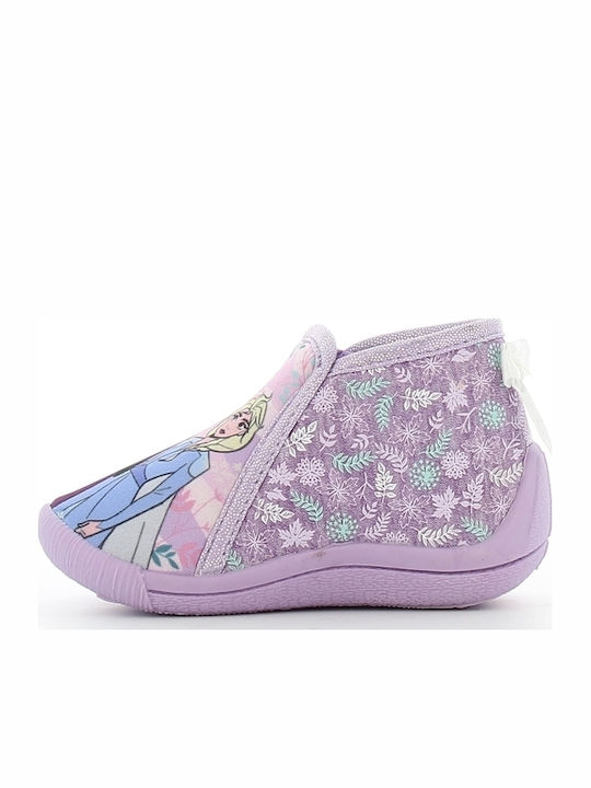 Kids Slippers Boots Lilac