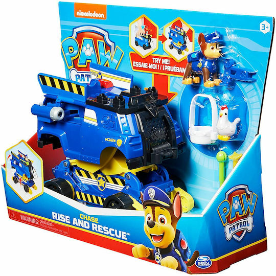 Spin Master Rise and Rescue Paw Patrol Chase with Vehicle for 3+ Years (Miscellaneous Designs)