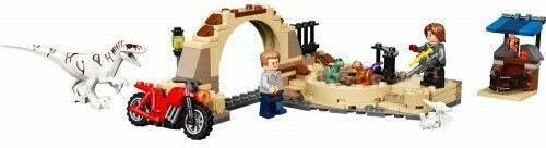 LEGO Jurassic World Atrociraptor Dinosaur Bike Chase for 6+ years old Years