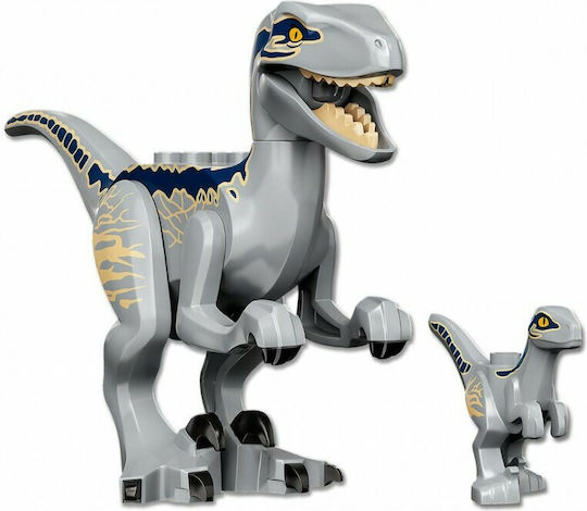 LEGO Jurassic World Синьо и Бета Velociraptor Capture за 6+ Години