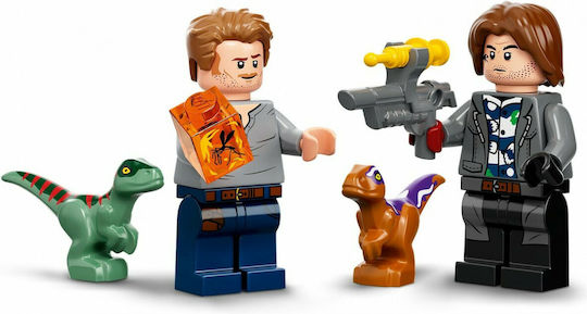 LEGO Jurassic World Atrociraptor Dinosaur Bike Chase for 6+ years old Years