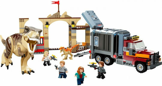LEGO Jurassic World T Rex Atrociraptor Dinosaur Breakout Für 8+ Jahre