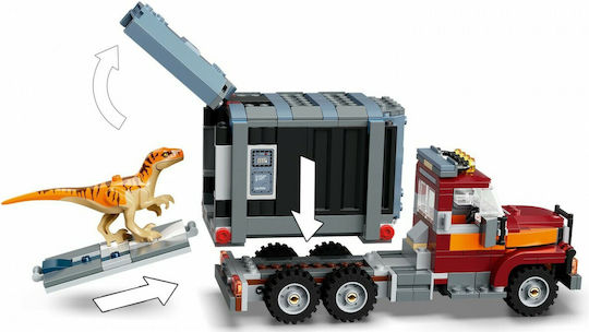 LEGO Jurassic World T Rex Atrociraptor Dinosaur Breakout Für 8+ Jahre