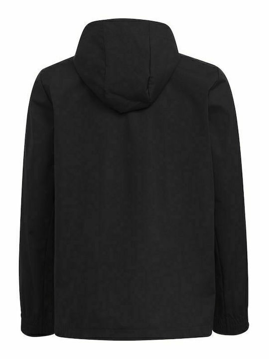 Kids' Sports Jacket Short with Hood Black Entrada