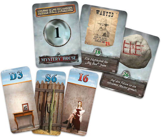 Game Expansion Mystery House: Adventures in a Box Back to Tombstone for 1-5 Players 14+ Years Old (EN) Cranio Creations