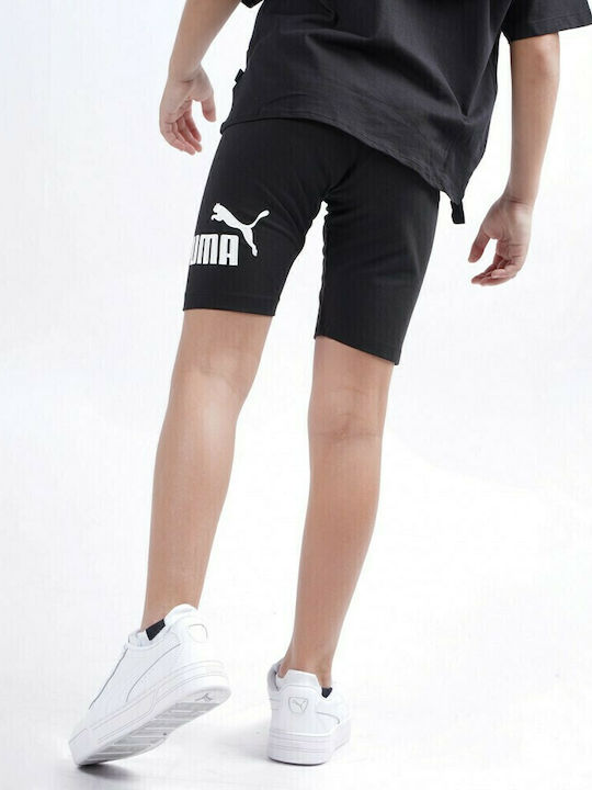 Kids Legging Sports Short Black