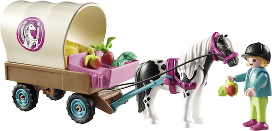 Playmobil Land Kutsche mit Pony für 4-10 Jahre