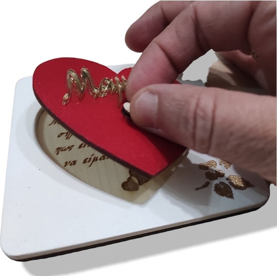 The Art of Beading Souvenir Tabletop for Mother 10x10cm.