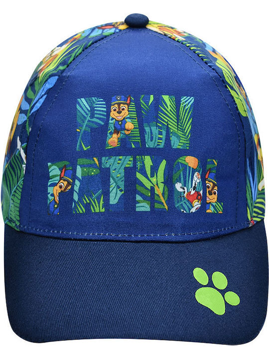 Stamion Kids' Hat Jockey Fabric Paw Patrol Blue