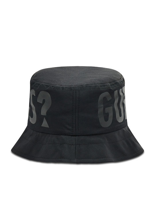 Guess Παιδικό Καπέλο Bucket Υφασμάτινο Μαύρο