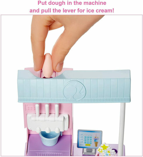 Barbie Laborator de Înghețată Set de păpuși pentru 3+ ani+ Ani 30cm.