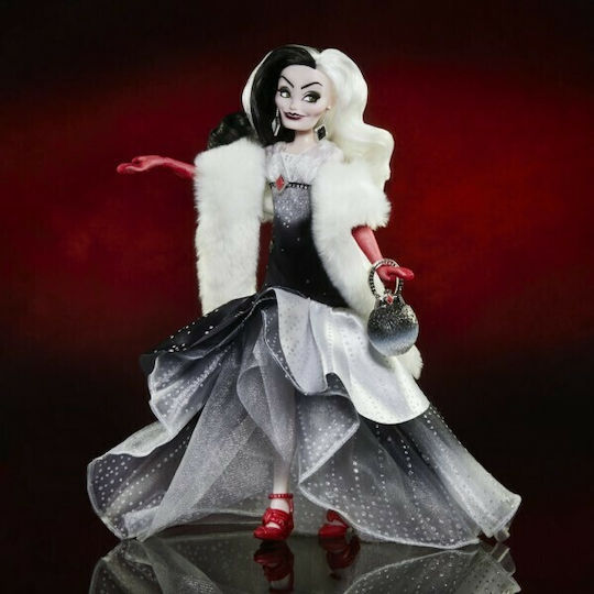 Hasbro Villains Style Series Cruella De Vil Συλλεκτική Κούκλα για 6+ Ετών 27εκ.