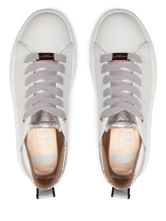 Alexander Smith Eco Wembley Γυναικεία Flatforms Sneakers Λευκά