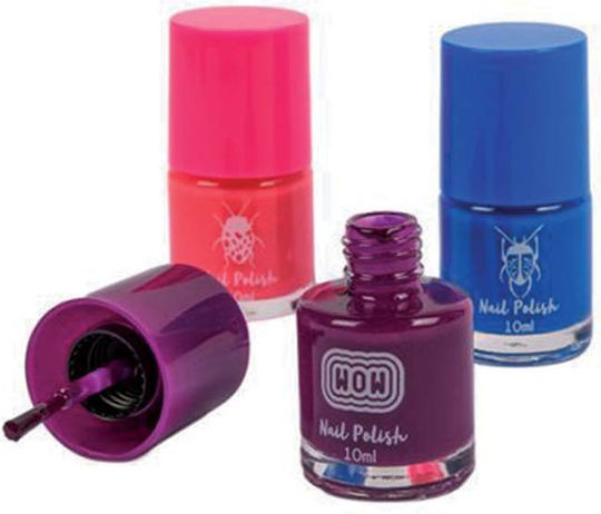 Canenco Kinder-Nagellacke 3 Stück Mehrfach (Verschiedene Designs)