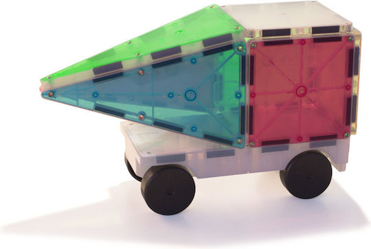 Magna-Tiles Μαγνητικό Παιχνίδι Κατασκευών Frost Colors Grand Prix για Παιδιά 3+ Ετών 15850