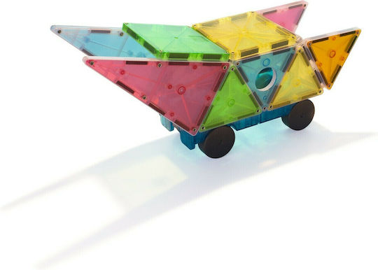 Magna-Tiles Μαγνητικό Παιχνίδι Κατασκευών Frost Colors Grand Prix για Παιδιά 3+ Ετών 15850