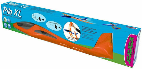 Jamara Kunststoff-Bauspielzeug Pilo XL Foam Glider EPP Blue-Orange für Kinder ab 3+ Jahre alt Jahren