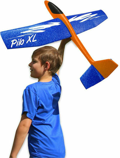 Jamara Kunststoff-Bauspielzeug Pilo XL Foam Glider EPP Blue-Orange für Kinder ab 3+ Jahre alt Jahren