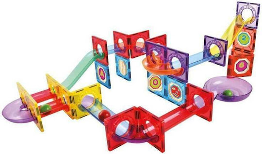 Vedes Magnetisches Spielzeug Bau- und Konstruktionsspielzeug Rutschbahn für Kinder ab 3 Jahren