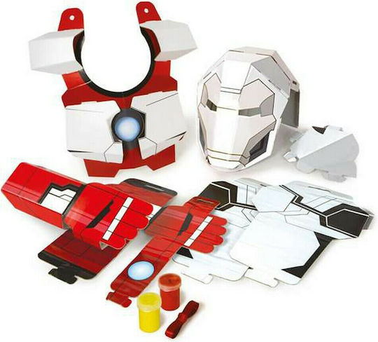 Clementoni Παιχνίδι Κατασκευών Χάρτινο Marvel Avengers Iron Man Mask για Παιδιά 5+ Ετών