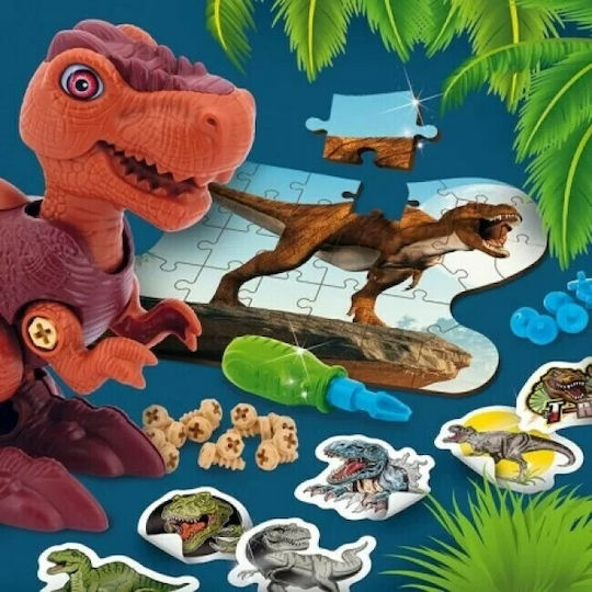 Lisciani Giochi Παιχνίδι Κατασκευών T- Rex