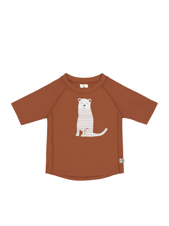 Laessig Tiger Rust Παιδικό Μαγιό Μπλούζα Καφέ Laessig Tiger Rust Παιδικό Μαγιό Μπλούζα Καφέ