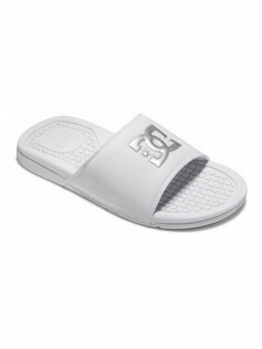 DC Bolsa Frauen Flip Flops in Silber Farbe