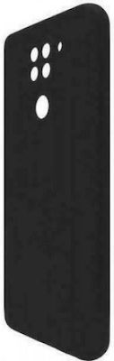 iNOS Silicone Back Cover Black (Redmi Note 9)