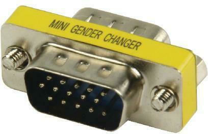 Valueline GCHD-MM15P Μετατροπέας VGA male σε VGA male Ασημί 1τμχ