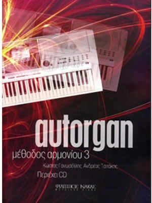 Nakas Autorgan - Μέθοδος Αρμονίου Metodă de învățare pentru Keybaord Vol.3 -> Vol.3 + CD W039900029