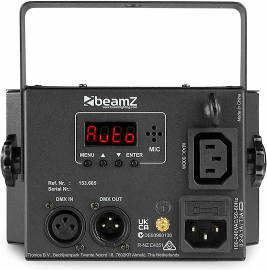 BeamZPro Strobe Light LED DMX Derbystrobe RGBW