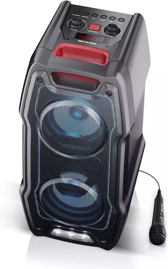 Sharp Ηχείο Karaoke με Ενσύρματo Μικρόφωνο και Εφέ Φωτισμού PS-929 Party Speaker Μαύρο