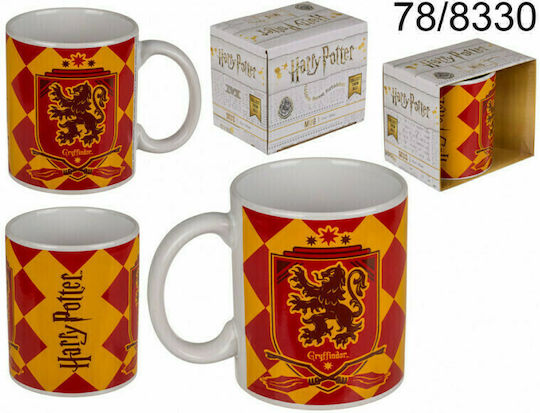 Harry Potter Cană Ceramică Portocaliu 325ml Harry Potter Cană Ceramică Portocaliu 325ml
