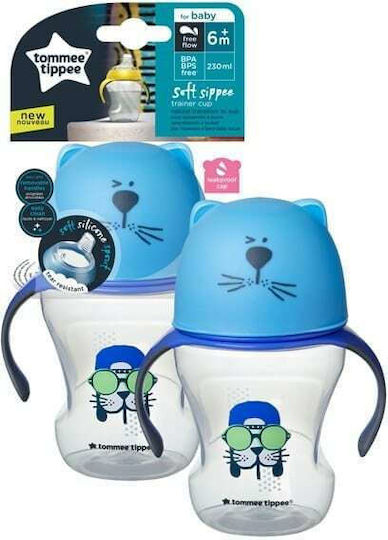 Tommee Tippee Soft Sippee Trainer Cup 6m+ 230ml Blue