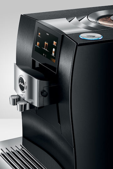 Jura Z10 Signature Line Automatic Espresso Coffee Machine 1450W Pressure 15bar with Grinding Burrs Aluminium Dark Inox 15368