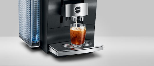 Jura Z10 Signature Line Automatic Espresso Coffee Machine 1450W Pressure 15bar with Grinding Burrs Aluminium Dark Inox 15368