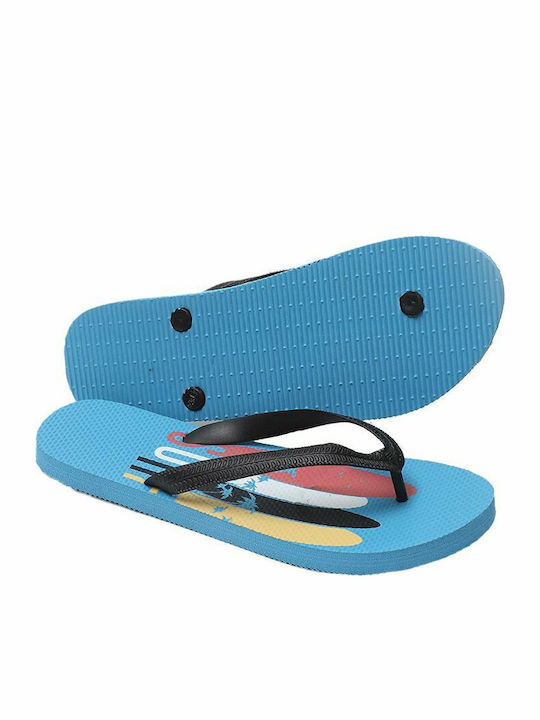 Herren Flip Flops Blue / Black