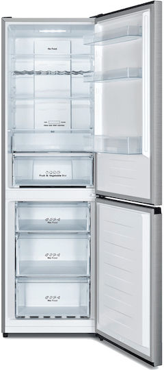 Hisense Ψυγειοκαταψύκτης 304lt Υ186xΠ59.5xΒ59εκ. Inox RB390N4CCD