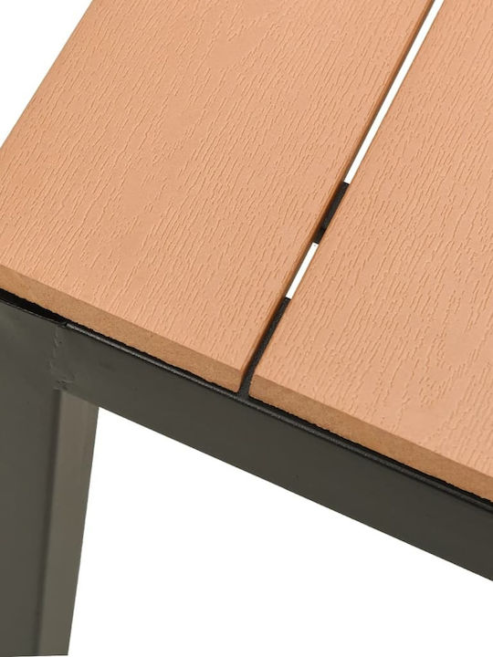 Bench Outdoor Wooden 110x39x45cm