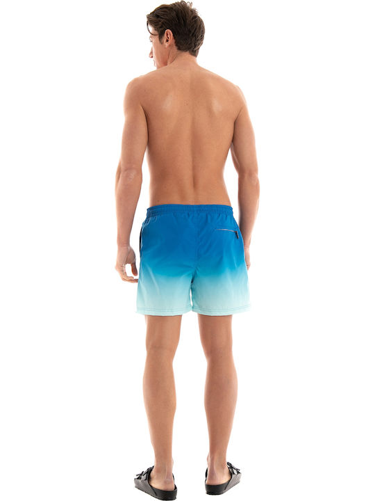 Jack & Jones Мъжки Бански Плувни Шорти Светлосин