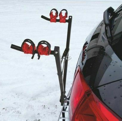 Car Bike Tow Hitch Rack for 2 Bikes